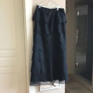 Full length cocktail skirt